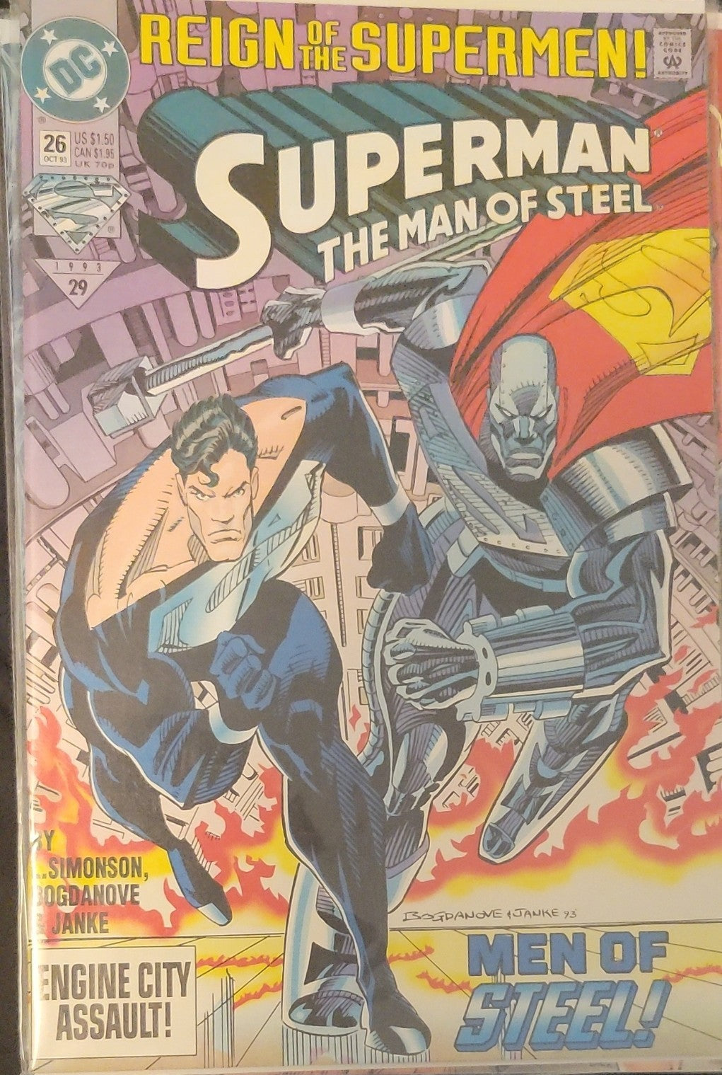 Superman: The Man of Steel #26 (DC Comics October 1993)